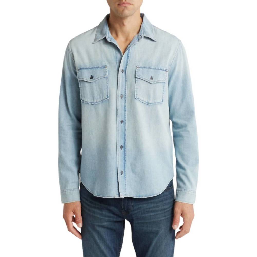 NEW CITIZENS OF HUMANITY cairo utility shirt in tempo